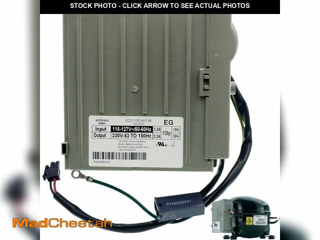 Lot 74-12706921 - Upgraded Refrigerator Inverter Control Board VCC3 1156 M4 F 9B Replaces W10710090, W10154805, W10893...