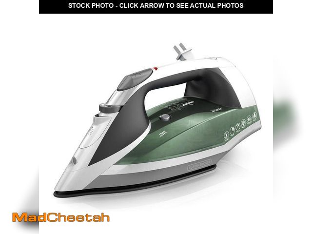 Lot 74-13038175 - BLACK+DECKER Vitessa Advanced Steam Iron with Retractable Cord - UNUSED