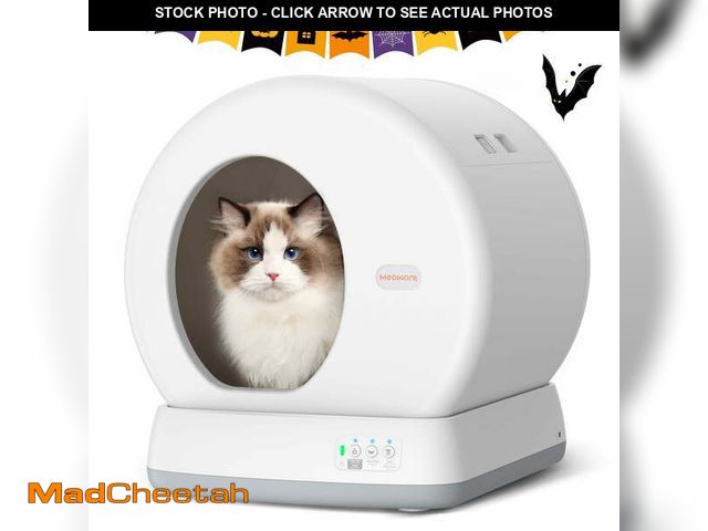 Lot 74-12637502 - Self-Cleaning Cat Litter Box, Automatic Cat Litter Box with APP Control, Safety Sensors, Odor Isolat...