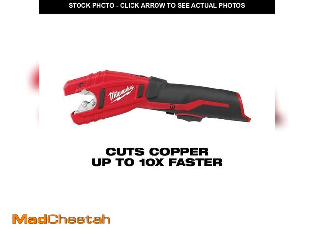 Lot 74-12796681 - Milwaukee M12 12V Lithium-Ion Cordless Copper Tubing Cutter (Tool-Only) - UNUSED