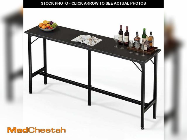 Lot 74-13779213 - EDX 71 Inch Bar Table, Bar Height Pub Table, Counter Height Bar Table, Rectangular High Top Coffee&a...