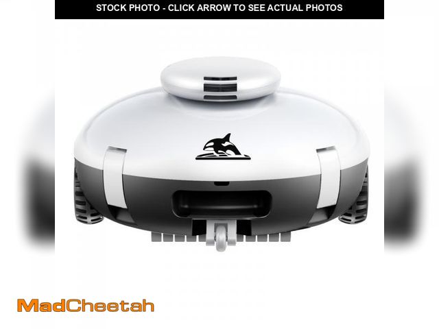 Lot 74-11976504 - Cordless Robotic Pool Vacuum, 140 Mins Runtime Pool Cleaner with Self-Parking, Lightweight, Powerful...