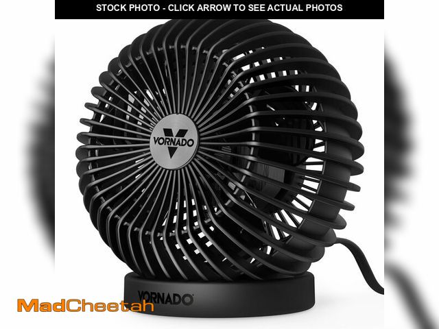 Lot 74-14303663 - Vornado SPHERE Personal Adjustable Fan, Quiet Operation, Targeted Cooling Airflow, 2 Speed Settings,...