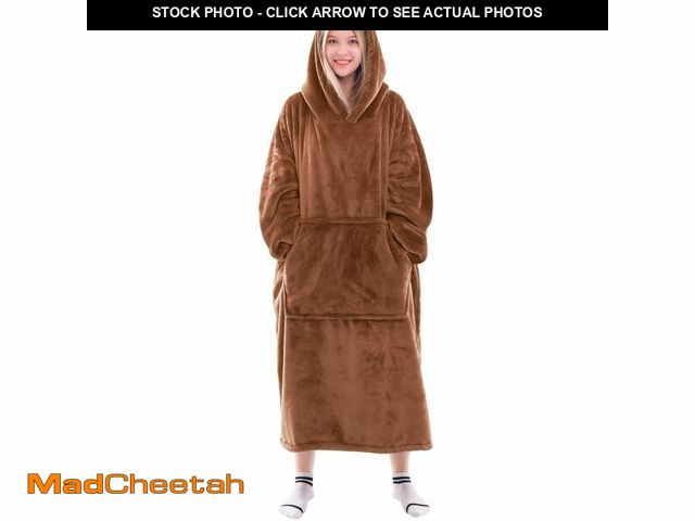 Lot 74-13955813 - Waitu Wearable Blanket Sweatshirt Gifts for Women and Men, Warm and Cozy Giant Blanket Hoodie, Thick...