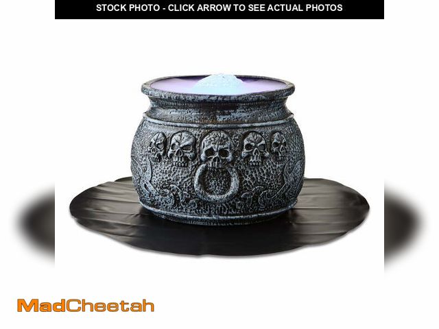 Lot 74-12858813 - Light-Up Cauldron Mister, Halloween by Way To Celebrate - UNUSED
