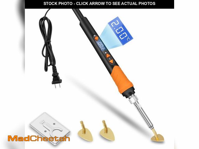 Lot 74-14427984 - K KERNOWO Mini Iron for Crafts, 100W Small Tiny Iron for Crafts, Digital Display Adjustable Temperat...