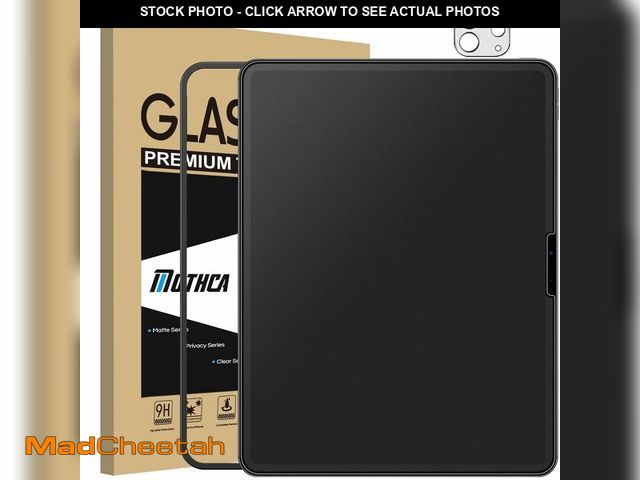 Lot 74-14270279 - Mothca Matte Glass Screen Protector for iPad Pro 13-inch M5 2025 / M4 2024 + Camera Lens Protector w...