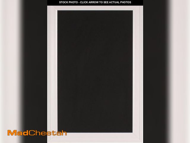 Lot 74-11766575 - DesignOvation Bosc Framed Magnetic Chalkboard, 18.5x27.5, White - UNUSED