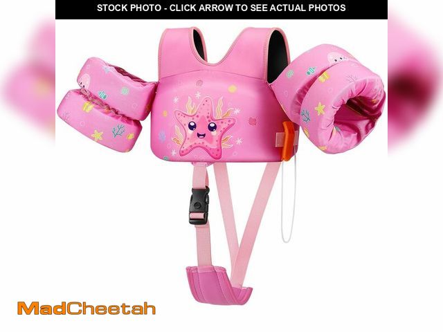 Lot 74-14048700 - HeySplash Toddler Swim Vest, Infant Floaties Fit 13-20-30 Lbs, Puddle Kids Jumper with Crotch Strap ...