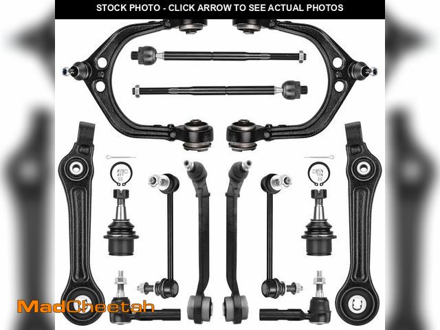 Lot 74-13790934 - 14PCS Front Control Arms with Ball Joints for Chrysler 300 Dodge Challenger Charger Magnum 2WD RWD 2...