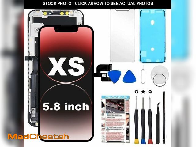 Lot 74-13569065 - Fixerman for iPhone Xs Screen Replacement 5.8 inch, 3D Touch LCD Display Digitizer Assembly with Rep...
