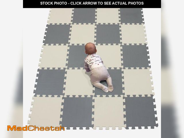 Lot 74-14155187 - YIMINYUERÃÂ® 20 Tiles (30cmÃâ30cmÃâ1cm Each Tile) Baby Soft Puzzle Play Mats, Kids Thick EVA ...