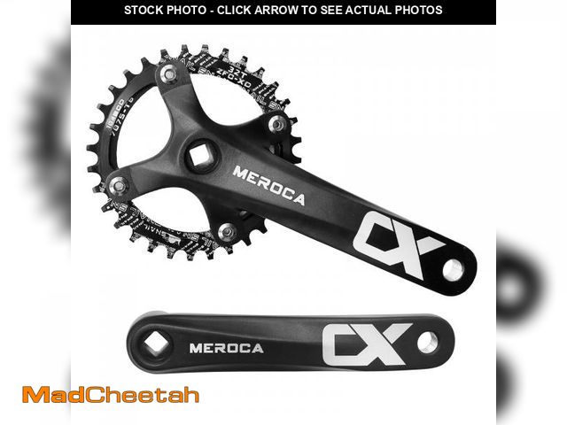 Lot 74-12315824 - ZUDKSUY 170mm Cranksets Bicycle Crank Set with 104BCD 36T Round/Oval Chainring Mountain Bike Single ...