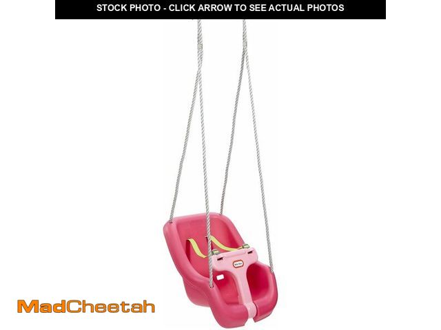 Lot 74-14067412 - Little Tikes 2-in-1 Snug 'n Secure Swing Magenta - UNUSED