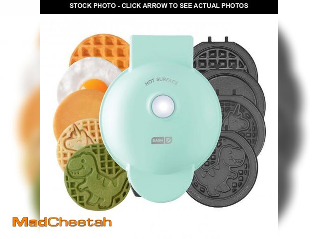 Lot 74-12113413 - DASH Multimaker Mini System - Waffle Maker with Six 4Ã¢â¬Â Removable Plates: Waffle Iron &amp; Gri...