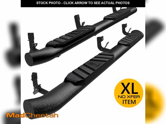 Lot 74-12566069 - Tyger Auto 3.5" Rider Running Boards Compatible with 2010-2018 Dodge Ram 1500 / 2500 / 3500; Ram Cla...