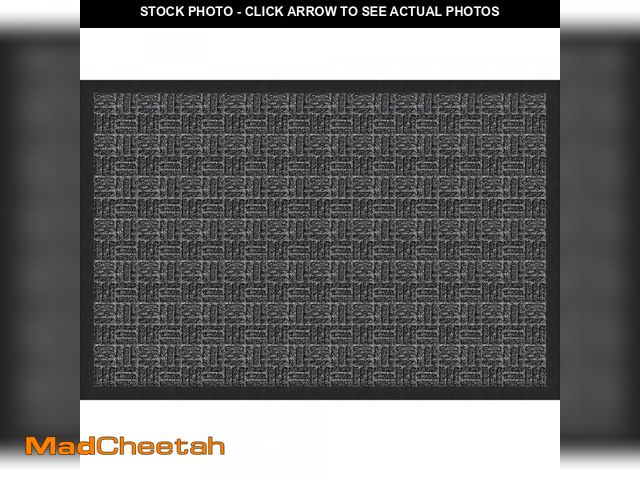 Lot 74-12146563 - Unbranded Gatekeeper NG Charcoal 3 ft. x 5 ft. Rubber Non-Slip Indoor Outdoor Commercial Door Mat - ...