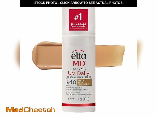 Lot 74-14208265 - EltaMD UV Daily Tinted SPF 40 Face Sunscreen Moisturizer with Zinc Oxide, Tinted Daily Face Moisturi...