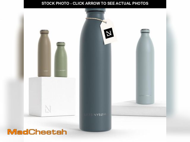 Lot 74-12309147 - LARS NYSÃËM Stainless Steel Insulated Water Bottle 12oz 17oz 25oz 34oz 51oz | Insulated Thermo Fla...