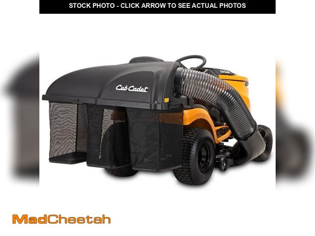 Lot 74-13662573 - Cub Cadet Original Equipment 42 in. and 46 in. Triple Bagger for XT1 and XT2 Series Riding Lawn Mowe...