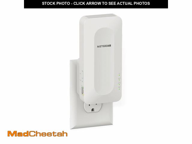 Lot 74-12605863 - NETGEAR WiFi 6 Mesh Range Extender (EAX15) - Add up to 1,500 sq. ft. and 20+ Devices with AX1800 Dua...