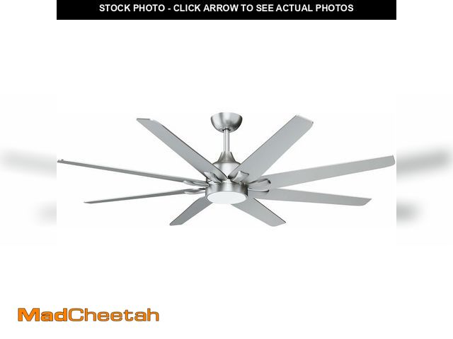 Lot 74-13697246 - wurzee 72 inch Ceiling Fan with Light, 3CCT 3000K-4000K-6500K Reversible DC Motor, Dimmable Timing 6...