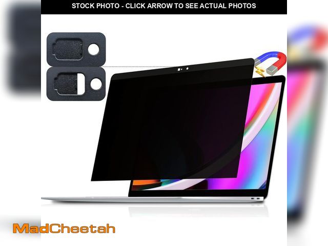 Lot 74-12606465 - Peslv Magnetic Privacy Screen for Macbook Pro 13 Inch (2016-2022, M1, M2) / Macbook Air 13 in (2018-...