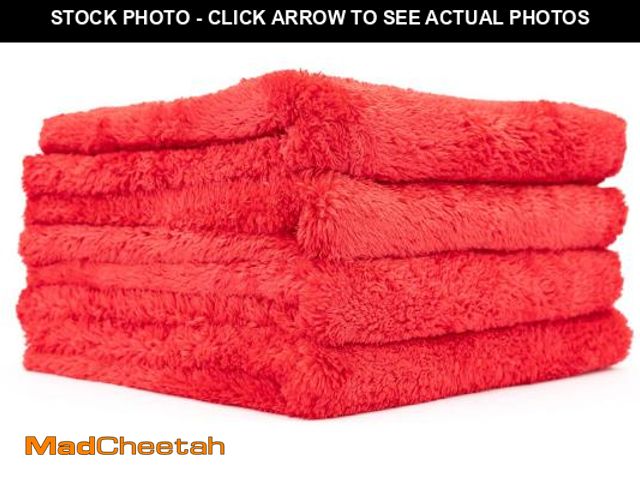 Lot 74-11557599 - The Rag Company - Eagle Edgeless 500 (4-Pack) Professional Korean 70/30 Blend Super Plush Microfiber...