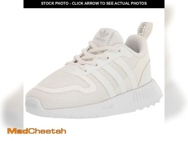 Lot 74-12873614 - adidas Originals Multix Sneaker, White/White/Grey Two, 7 US Unisex Big Kid - USED