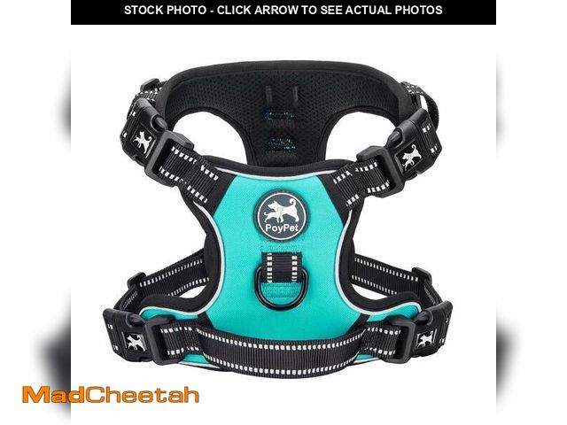Lot 74-14271393 - PoyPet 2019 Upgraded No Pull Dog Harness with 4 Snap Buckles, 3M Reflective with Front &amp; Back 2 ...