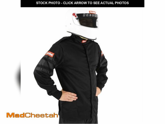 Lot 74-12705089 - RaceQuipÃÂ® 111007RQP 110 Series Driving Jacket - SFI 3.2A/1 - Black - 2XL - UNUSED