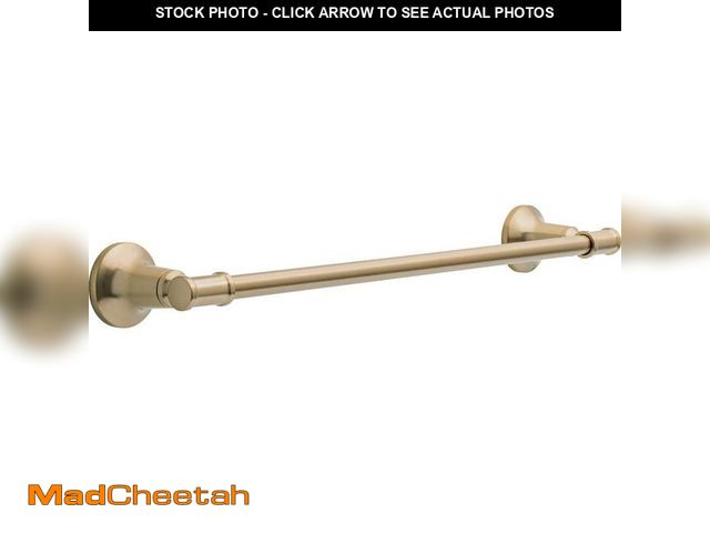 Lot 74-13001547 - Delta Chamberlain 18 in. Wall Mount Towel Bar Bath Hardware Accessory in Champagne Bronze - UNUSED