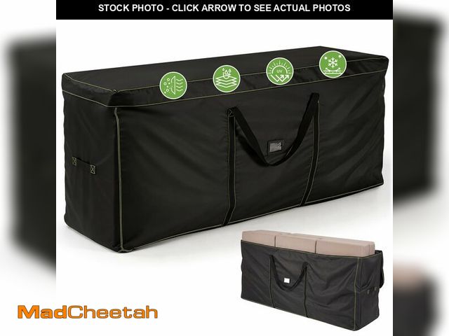 Lot 74-14476016 - GARPROVM Extra Large Patio Cushion Storage Bag Waterproof 68"x20"x30" - USED