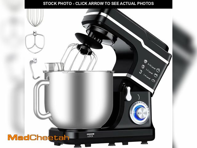 Lot 74-12544074 - Garvee 7.5QT Stand Food Mixer, 10-Speed Tilt Head 3-IN-1 Kitchen Electric Mixer with Stainless Steel...