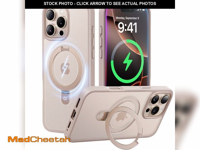 Lot 74-12601321 - CASEKOO Designed for iPhone 16 Pro Case with Magnetic Invisible Stand [Military Drop Protection] [Co...