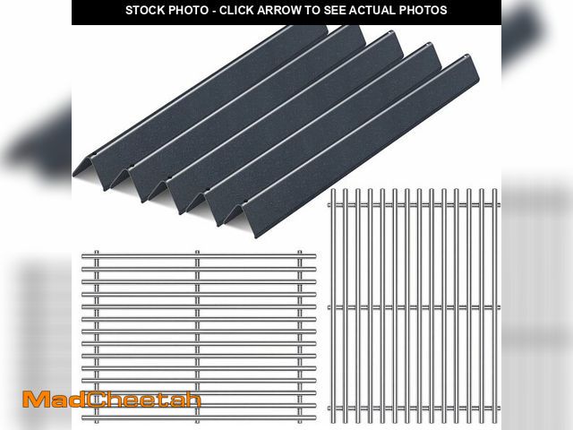 Lot 74-13819264 - Folocy 9MM Grill Grates Replacement Flavorizer Bars for 7535 7522 Weber Spirit Grill Spirit E-210, S...