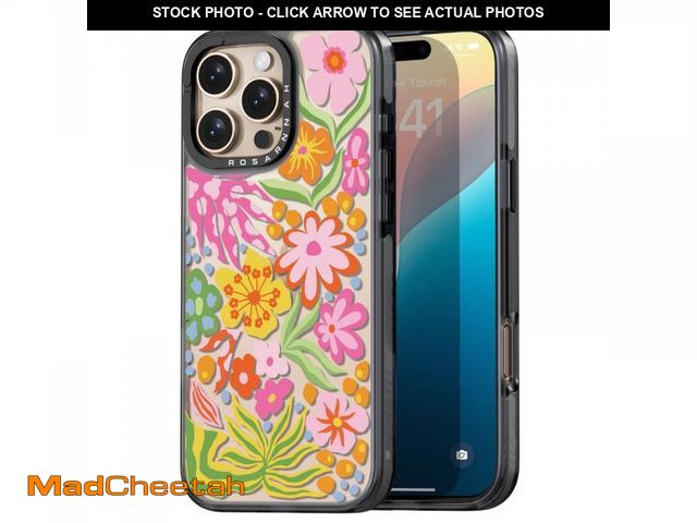 Lot 74-12312375 - Rosarnnah Compatible for iPhone 16 Pro case Cute - Durable Shockproof 6.6 ft Drop Impact Phone Case ...