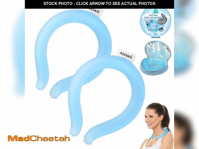 Lot 74-14298869 - Koowii 2-Pack Neck Cooling Tubes with Insulated Carry Bag - USED