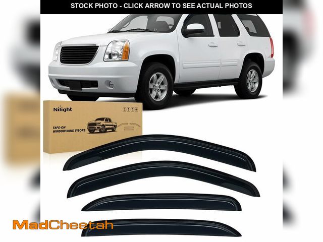 Lot 74-12677251 - Nilight Window Rain Guards for Chevy Tahoe/GMC Yukon 2007 2008 2009 2010 2011 2012 2013 2014, Out-Ch...