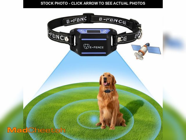 Lot 74-13714245 - E-FENCE GPS Wireless Dog Collar Fence System,Electric Fence for Dogs,Outdoor Use Only,Pet Containmen...