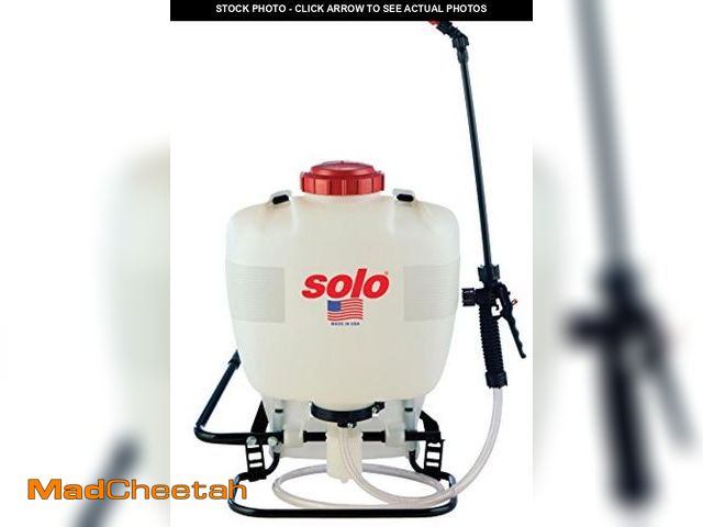 Lot 74-12396945 - SOLO 425 4-Gallon Piston Backpack Sprayer, Wide Pressure Range up to 90 psi - UNUSED
