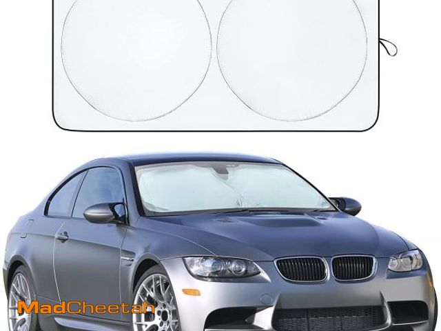 Lot 74-12113988 - EcoNour Car Windshield Sunshade | Blocks 99% Heat &amp; Keeps Interior Cool | Universal Fits Cars, S...