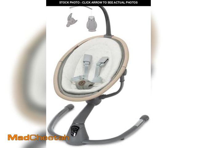 Lot 74-12137099 - Maxi-Cosi Cassia Baby Swings for Infants: Smart Portable Baby Swing with Music, Lightweight &amp; Fo...