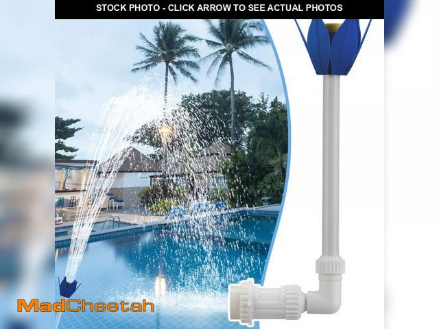 Lot 74-12346053 - *SEE DETAILS* Conie Pool Fountain - Waterfall Sprinkler - Above &amp; Below Ground Pool Spray - Blue...