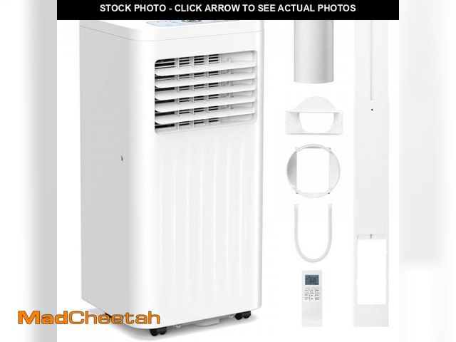 Lot 74-12360279 - Electactic 10000 BTUs Portable Air Conditioners with cooling/dehumidification/fan/sleep mode,4-IN-1 ...