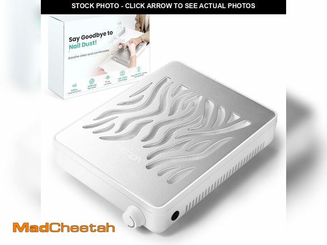 Lot 74-13717904 - Nail Dust Collector-4000RPM Professional Nail Vacuum Dust Collector with Reusable Filter, 608Pa Nail...