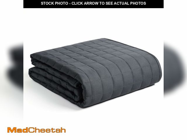 Lot 74-12660457 - YnM Exclusive 25lbs Weighted Blanket, Bed Blanket for One Person of 140lbs, Ideal for on Queen/King ...