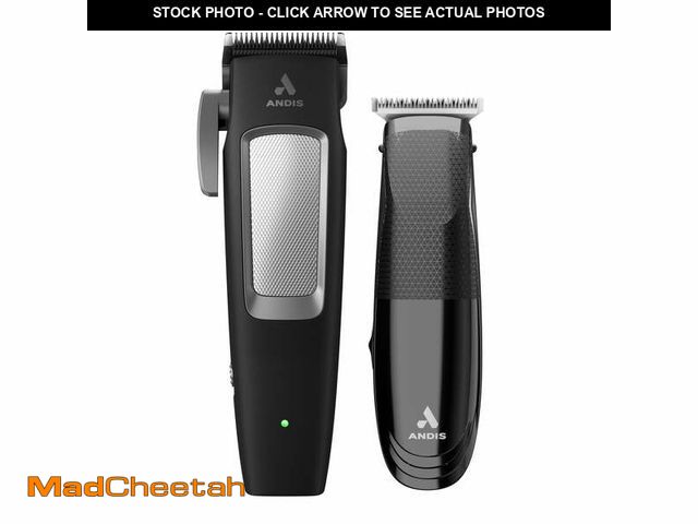 Lot 74-12860953 - (MISSING ACCESSORIES) Andis inCRED Cordless Clipper &amp; Cordless T-Blade Trimmer Kit, Lithium 23-P...