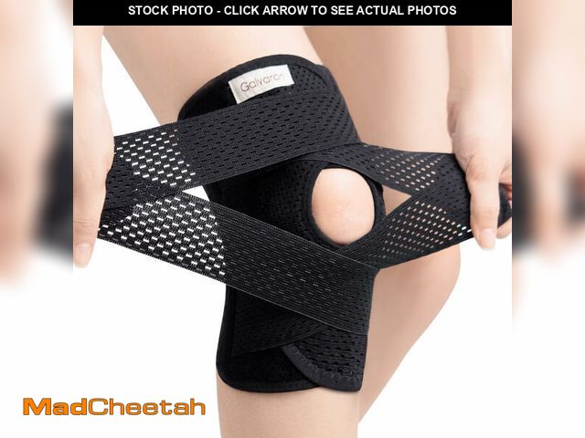 Lot 74-14208920 - Galvaran Knee Brace with Side Stabilizers for Meniscal Tear Knee Pain ACL MCL Arthritis Injuries Rec...