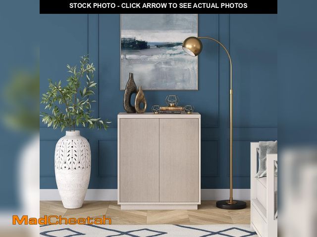 Lot 74-13821194 - Meyer&amp;Cross Alston 27.75 in. Alder White Rectangular Accent Cabinet - UNUSED